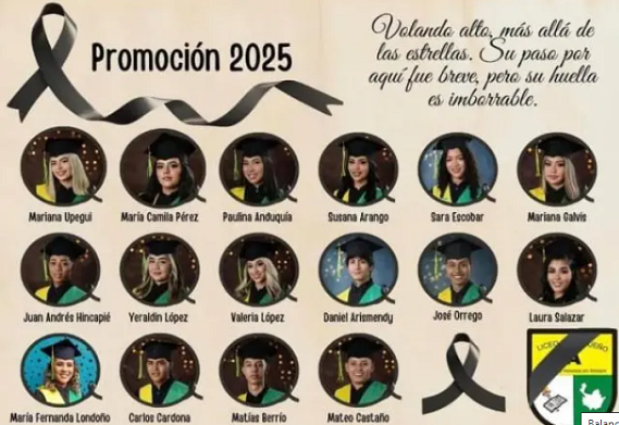 Tragedia de los estudiantes del colegio Liceo Antioqueño de Bello Ruta Noticias