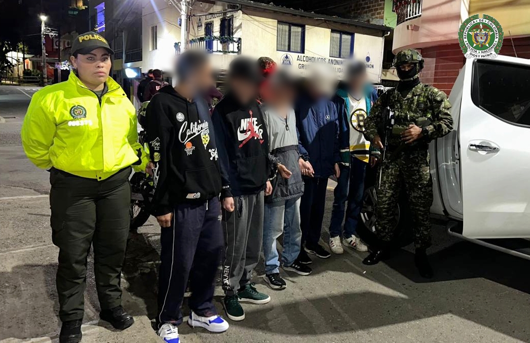 Golpe al microtráfico en Guarne Ruta Noticias