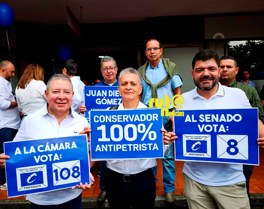 Lista del Partido Conservador a la Cámara de Representantes Ruta Noticias