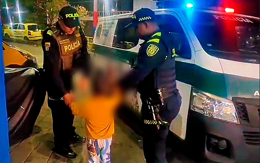 niño de 5 años solo en la Comuna 13 Ruta noticias