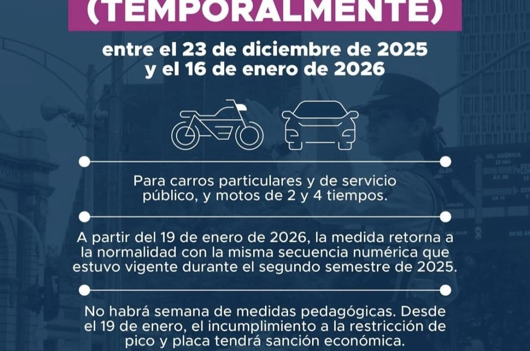 Suspenden el pico y placa en el Valle de Aburrá Ruta Noticias