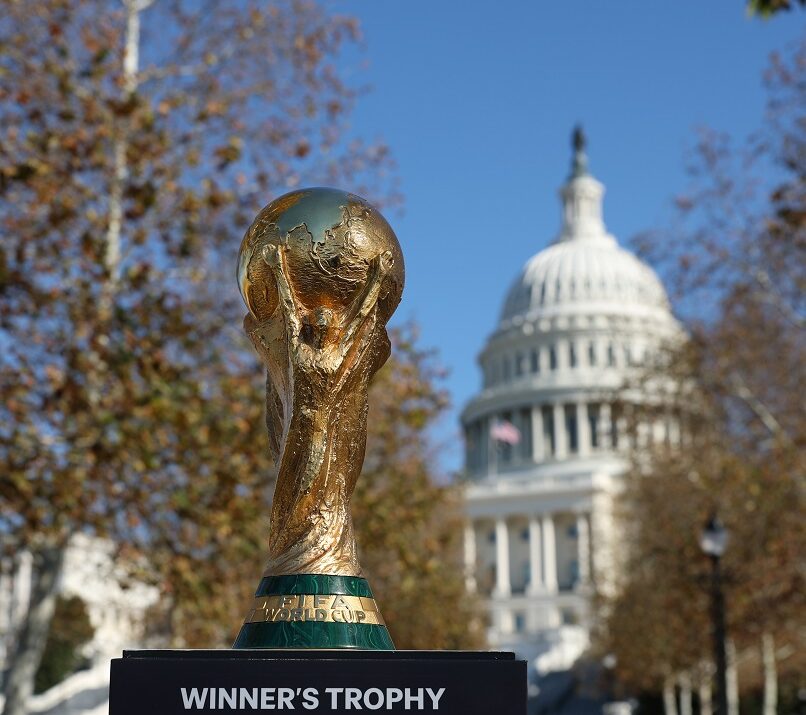 El trofeo de la Copa Mundial de la FIFA 2026 Ruta Noticias