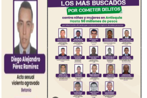 los más buscados en Antioquia por abuso de niños Ruta Noticias