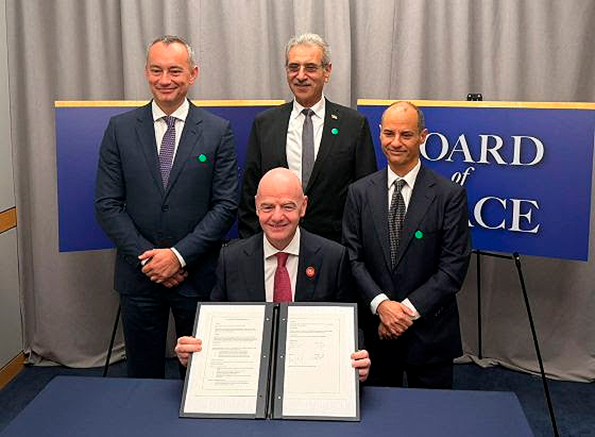 La FIFA y el Consejo de Paz Ruta Noticias