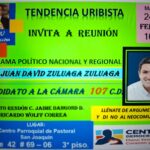 candidatos del Centro Democrático a la Cámara de Representantes Juan David Zuluaga Ruta Noticias