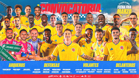 convocados de la Selección Colombia contra Francia y Croacia Ruta Noticias