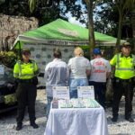 Policía decomisó $ 243 millones en El Santuario Ruta noticias