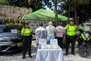 Policía decomisó $ 243 millones en El Santuario Ruta noticias
