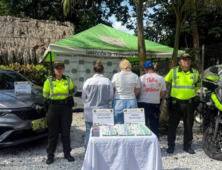 Policía decomisó $ 243 millones en El Santuario Ruta noticias