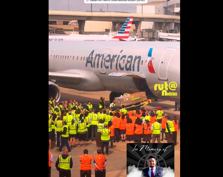Auxiliar de vuelo de American Airlines Eric Fernando Gutiérrez Ruta Noticias