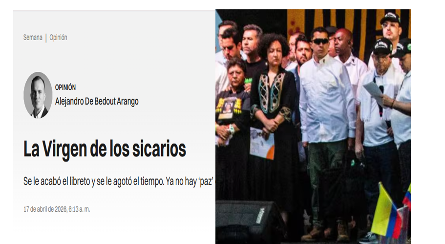 Isabel Zuleta La Virgen de los Sicarios Ruta Noticias