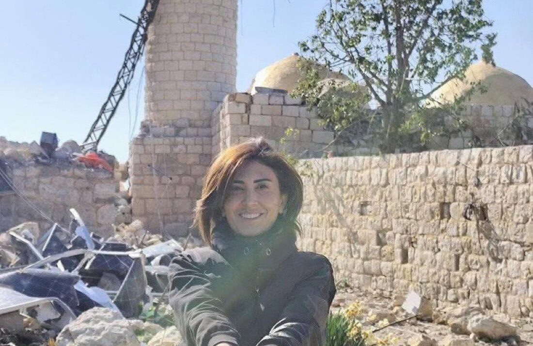 periodista Amal Khalil El Líbano Ruta Noticias