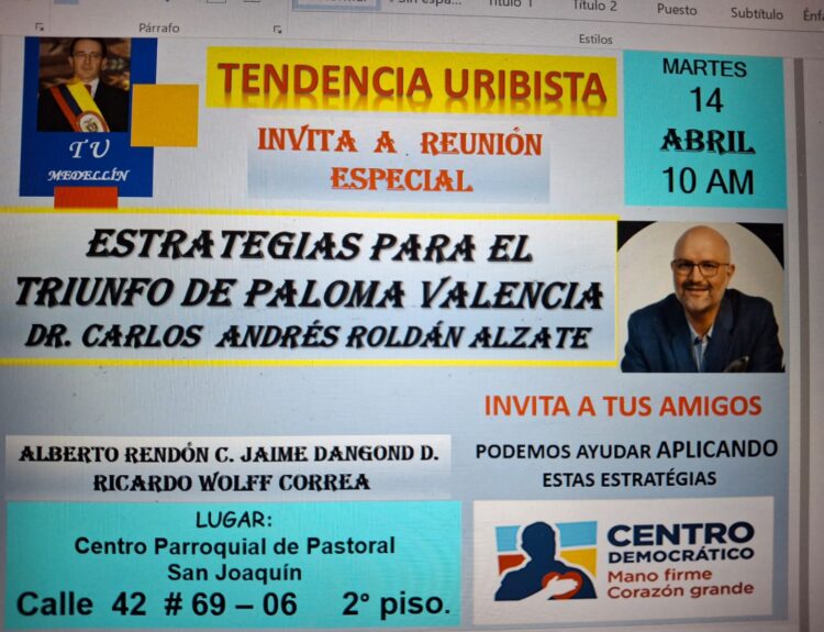 Estrategias para el triunfo de Paloma Valencia Ruta Noticias