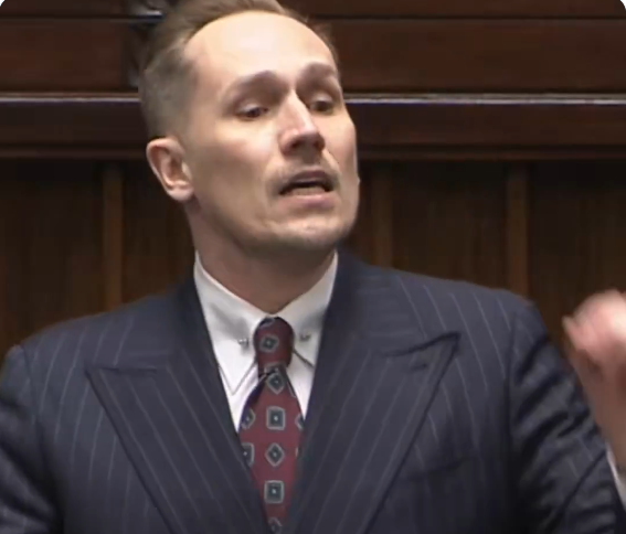 diputado polaco Konrad Berkowicz Ruta Noticias