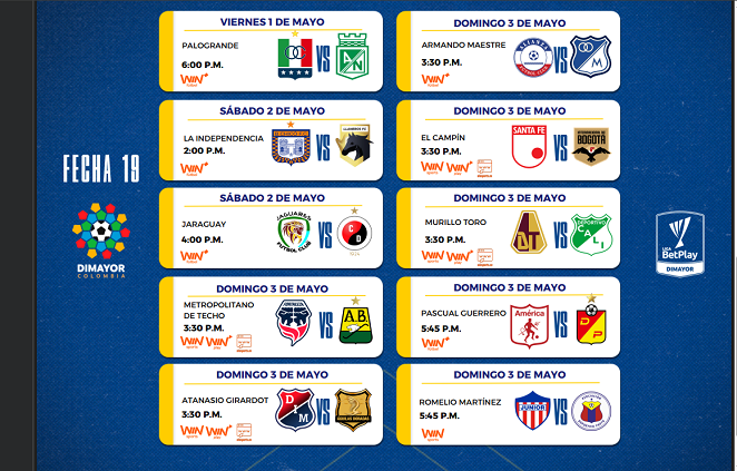 fecha 19 de la Liga Betplay define Ruta Noticias