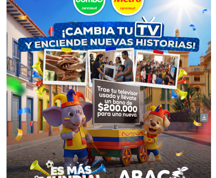 Cambie su TV viejo en Jumbo Ruta Noticias