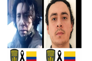 mercenarios colombianos Ucrania Juan Camilo Germán Ruta Noticias