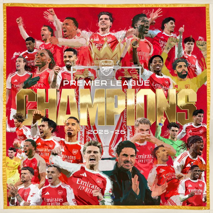 Arsenal campeón de Inglaterra Ruta Noticias