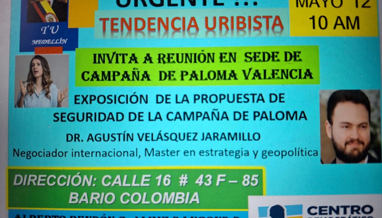 propuesta de seguridad de la campaña de Paloma Valencia Ruta Noticias