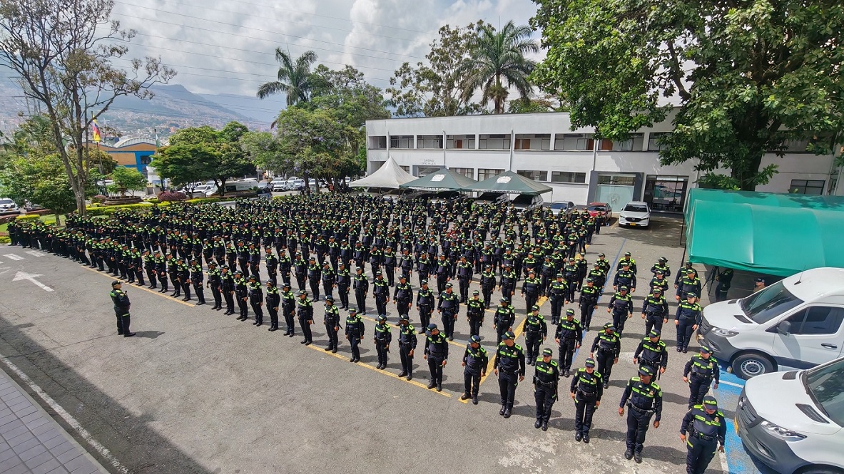 uniformados nuevos en la Policía Antioquia Ruta Noticias