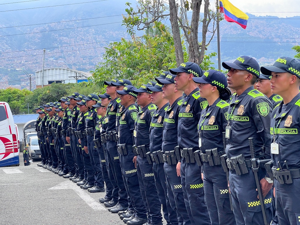uniformados nuevos en la Policía Antioquia Ruta Noticias