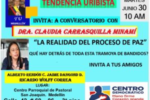 proceso de paz urbana concejal Claudia Carrasquilla Ruta Noticias
