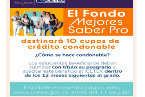 Inscripciones para el Fondo Mejores Saber Pro Ruta Noticias