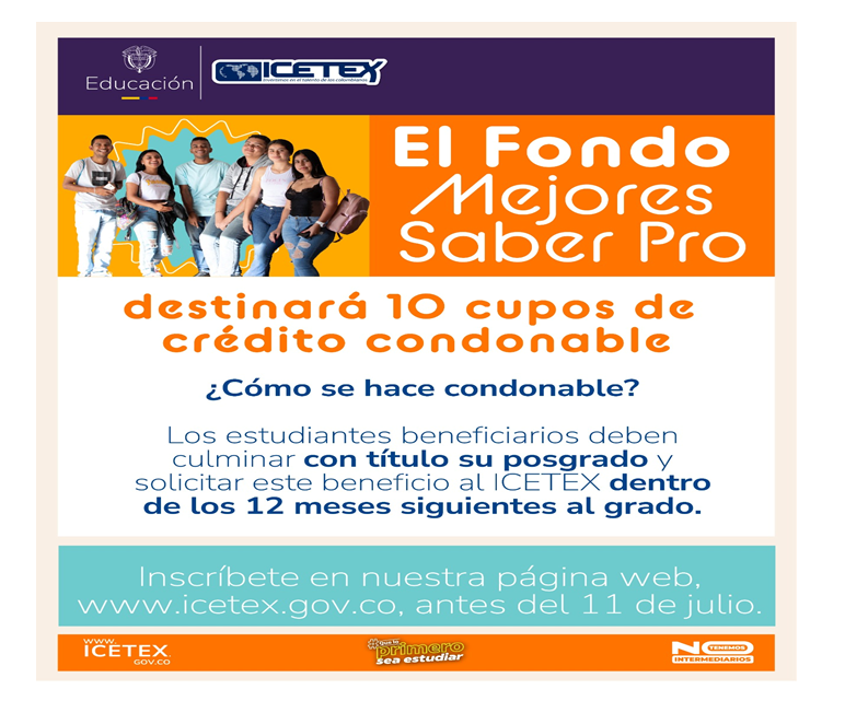 Inscripciones para el Fondo Mejores Saber Pro Ruta Noticias