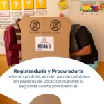 prohibido el uso de celular en los puestos de votación Ruta Noticias