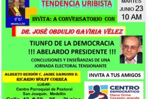 Triunfo de la democracia, Abelardo Presidente! Ruta Noticias