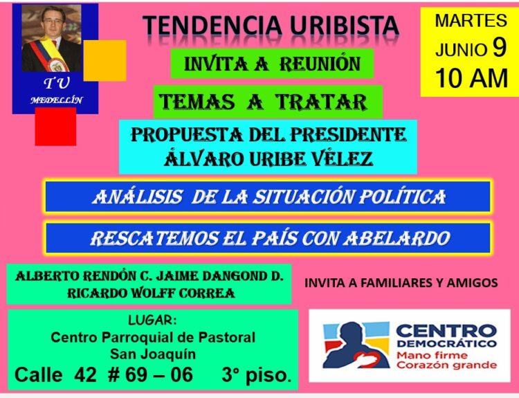 Propuestas del presidente Álvaro Uribe Ruta Noticias