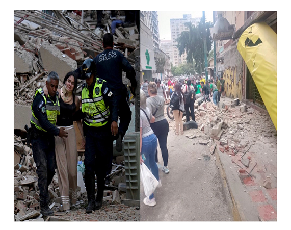 desaparecidos por los terremotos en Venezuela Ruta Noticias