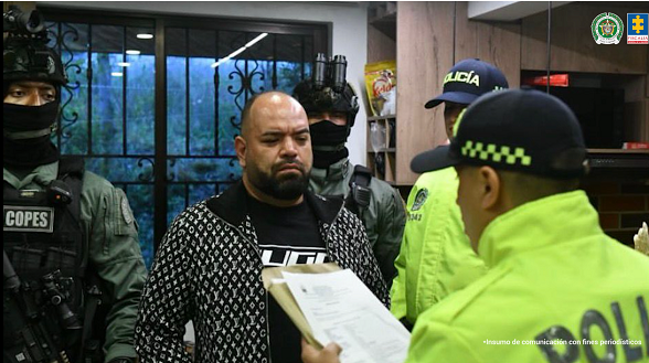 Juan Camilo Atehortúa, alias Rottweiler, de la banda de Caicedo Ruta Noticias