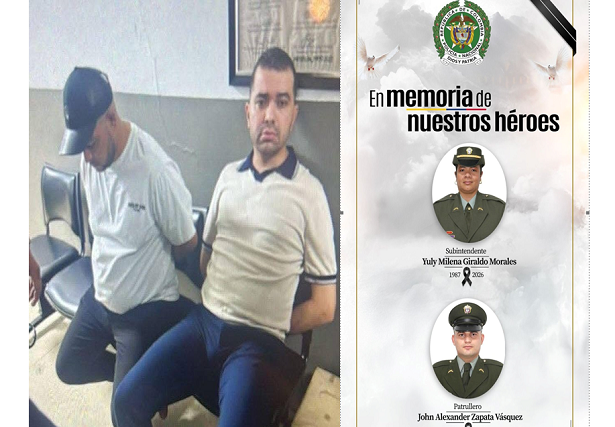 Asesinó a dos policías en Laureles Ruta Noticias