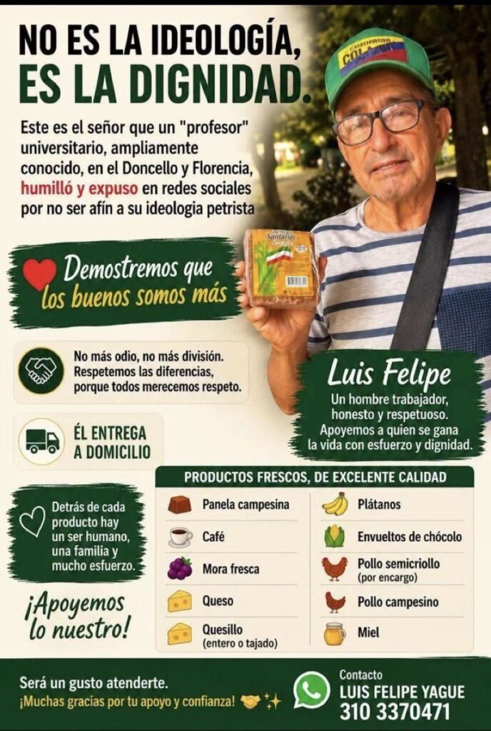 Fecode agresión “profesor” a vendedor Luis Felipe Ruta Noticias