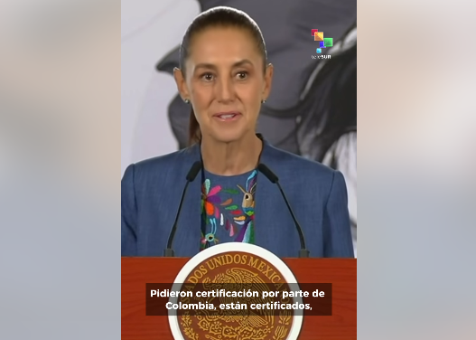 negativa del Gobierno colombiano a recibir a rescatistas mexicanos Colombia rechaza a rescatistas mexicanos Claudia Sheinbaum Pardo Ruta Noticias
