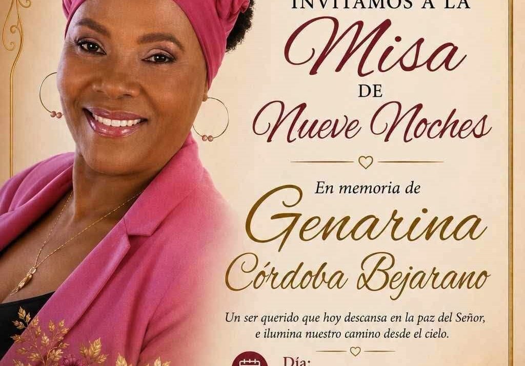 adiós a Genarina Córdoba Bejarano Ruta Noticias