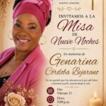 adiós a Genarina Córdoba Bejarano Ruta Noticias