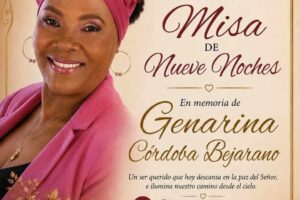 adiós a Genarina Córdoba Bejarano Ruta Noticias