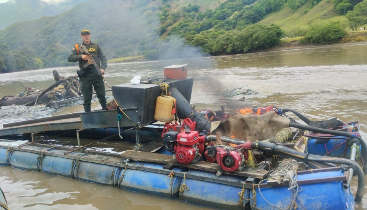 Minería ilegal en Antioquia pierde Ruta Noticias