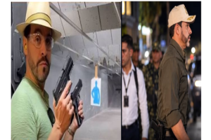 Abelardo De La Espriella y su pistola Ruta Noticias