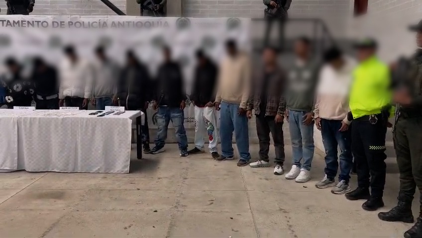 Banda El Mesa pierde capturas en la Ceja Ruta Noticias