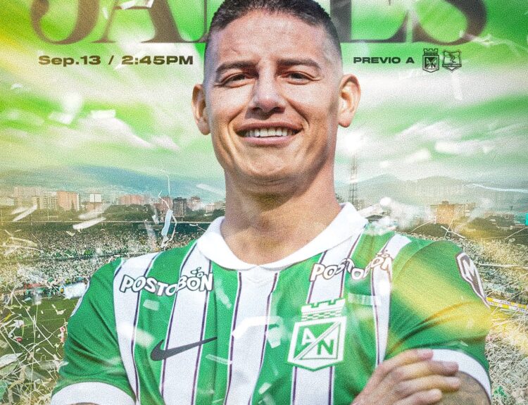 James Rodríguez en Nacional Ruta Noticias