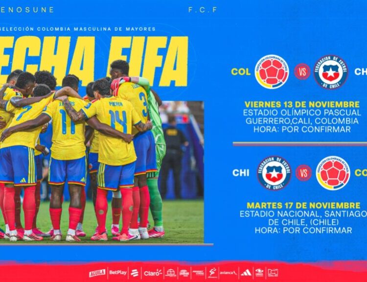 Selección Colombia de Fútbol disputará amistosos Ruta Noticias