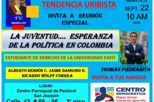 Thomas Piedrahíta, la juventud esperanza de Colombia Ruta Noticias