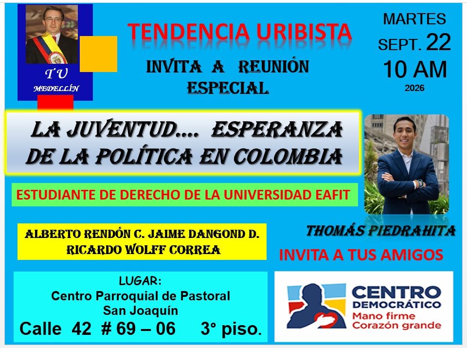 Thomas Piedrahíta, la juventud esperanza de Colombia Ruta Noticias
