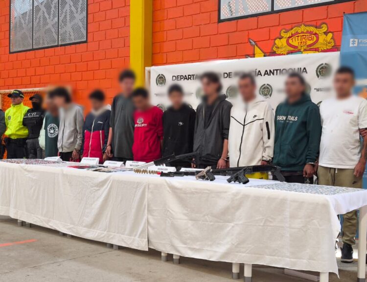 Banda La Miel sicarios y cabecillas suroeste de Antioquia Ruta Noticias