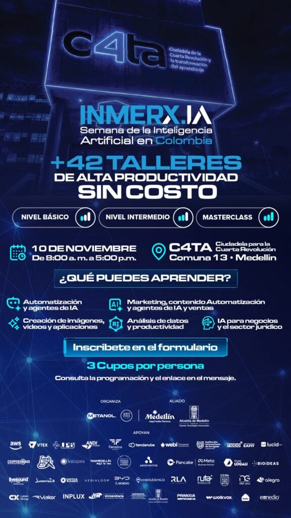 INMERX.IA Medellín inteligencia artificial Ruta Noticias