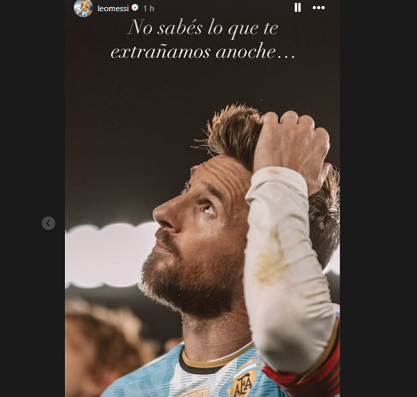 Lionel Messi despedida Argentina Ruta Noticias