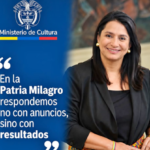 Paola Holguin ministra de Cultura Paola Holguín Ruta Noticias